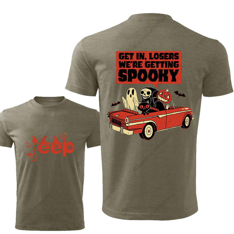 Get In Losers We're Getting Spooky Jp T-Shirt
