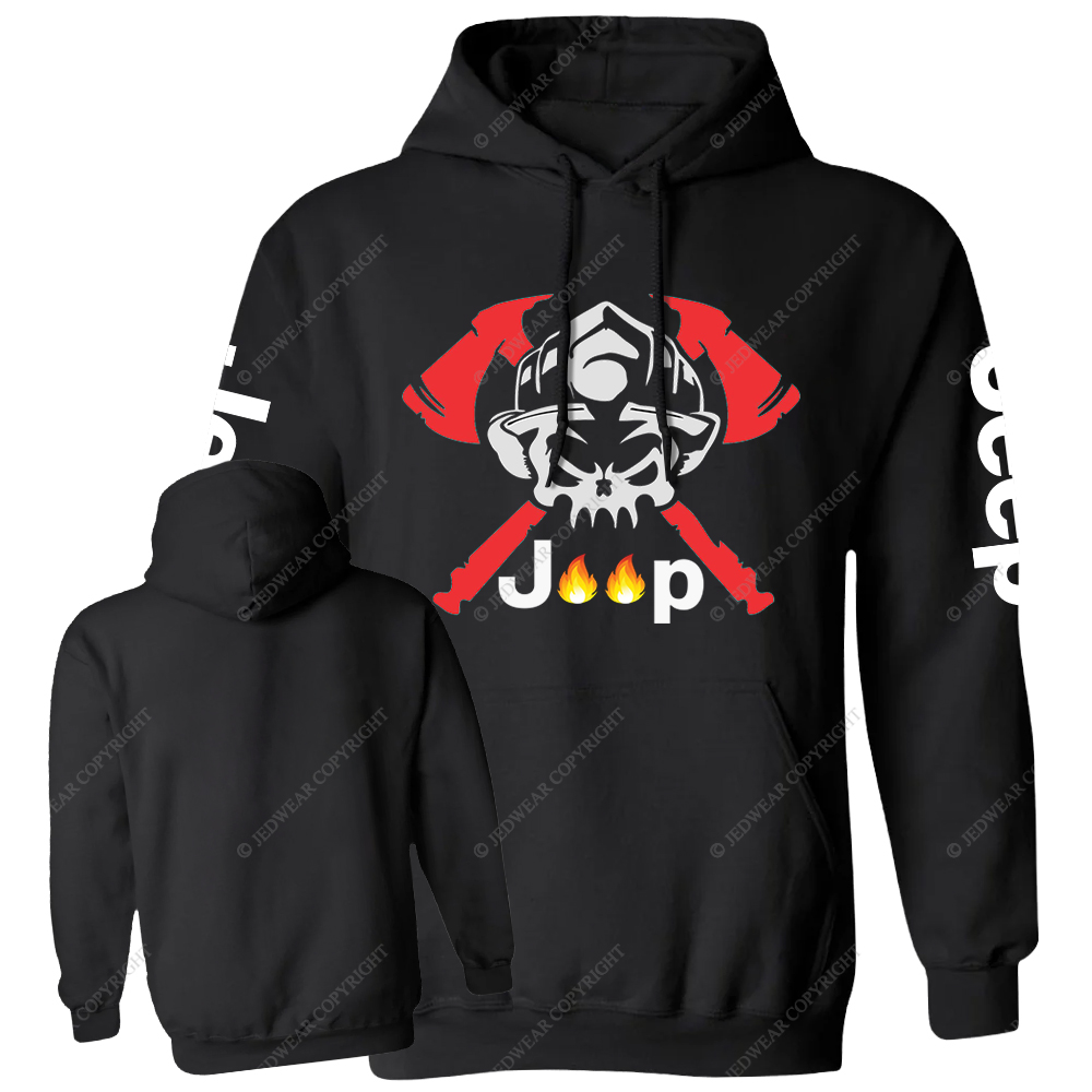 JP Firefighter Fire Extinguishing Tools Jp Casual Hoodie