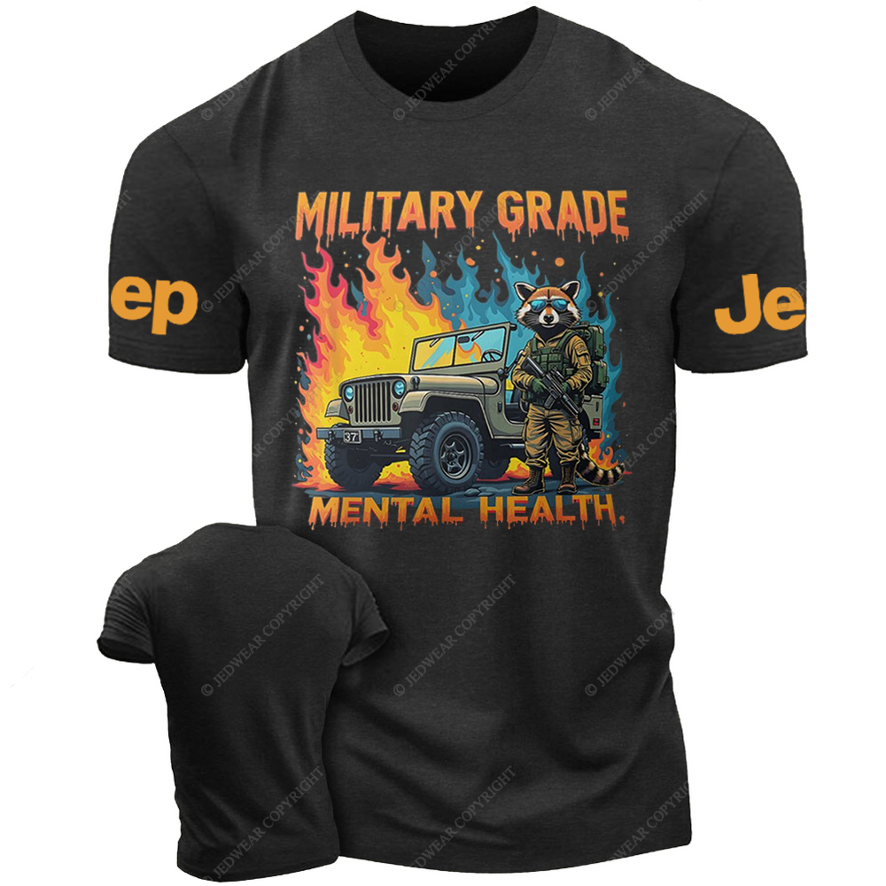 Military Grade Mental Health Jp T-Shirt 