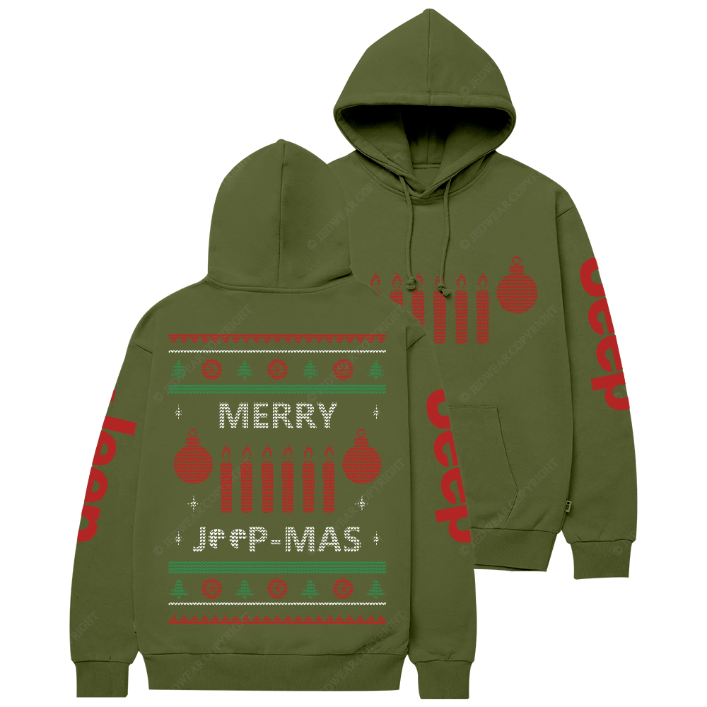 Ugly Merry Christmas Jp Casual Hoodie