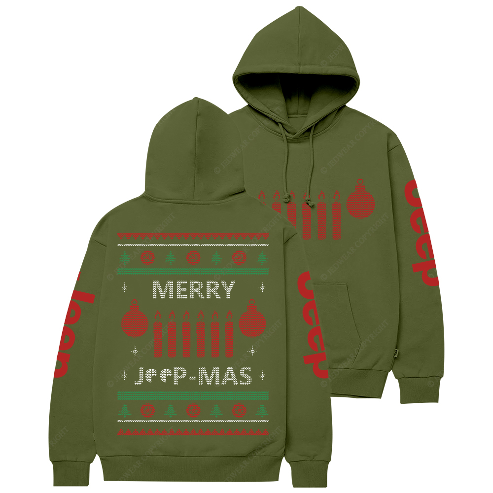 Ugly Merry Christmas Jp Casual Hoodie