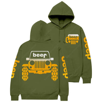 Funny Retro Beer Jp Casual Hoodie