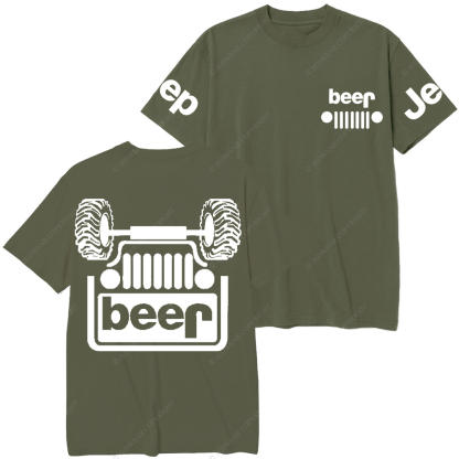 Funny Retro Beer Lover Jp Christmas Jp T-Shirt