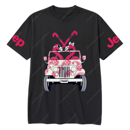 Lacrosse Car Flamingo Jp T-Shirt