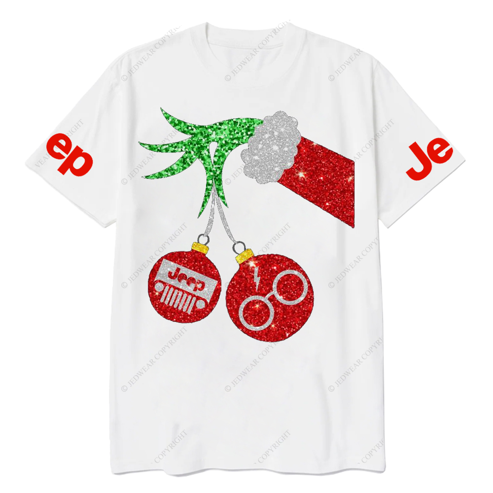 Hand Holding And Bling Merry Christmas Jp T-Shirt