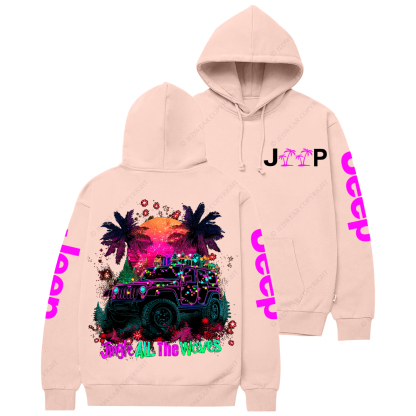 Jingle All the Waves Jp Casual Hoodie