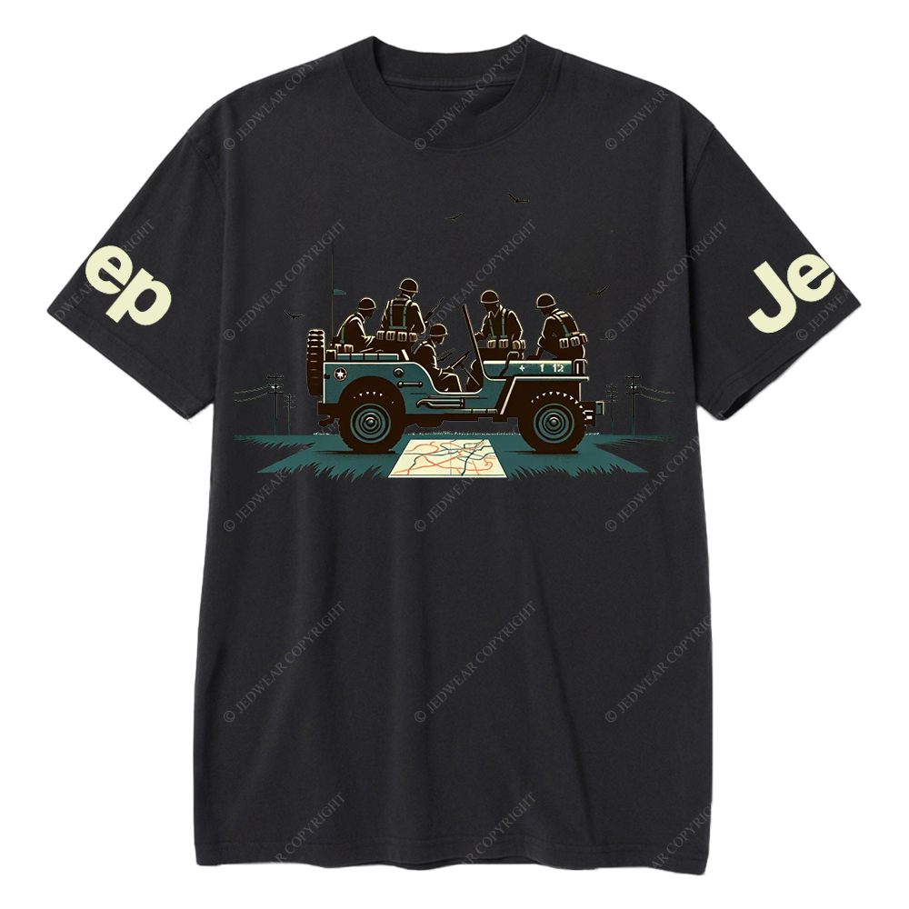 Retro Military Soldiers  Jp T-Shirt