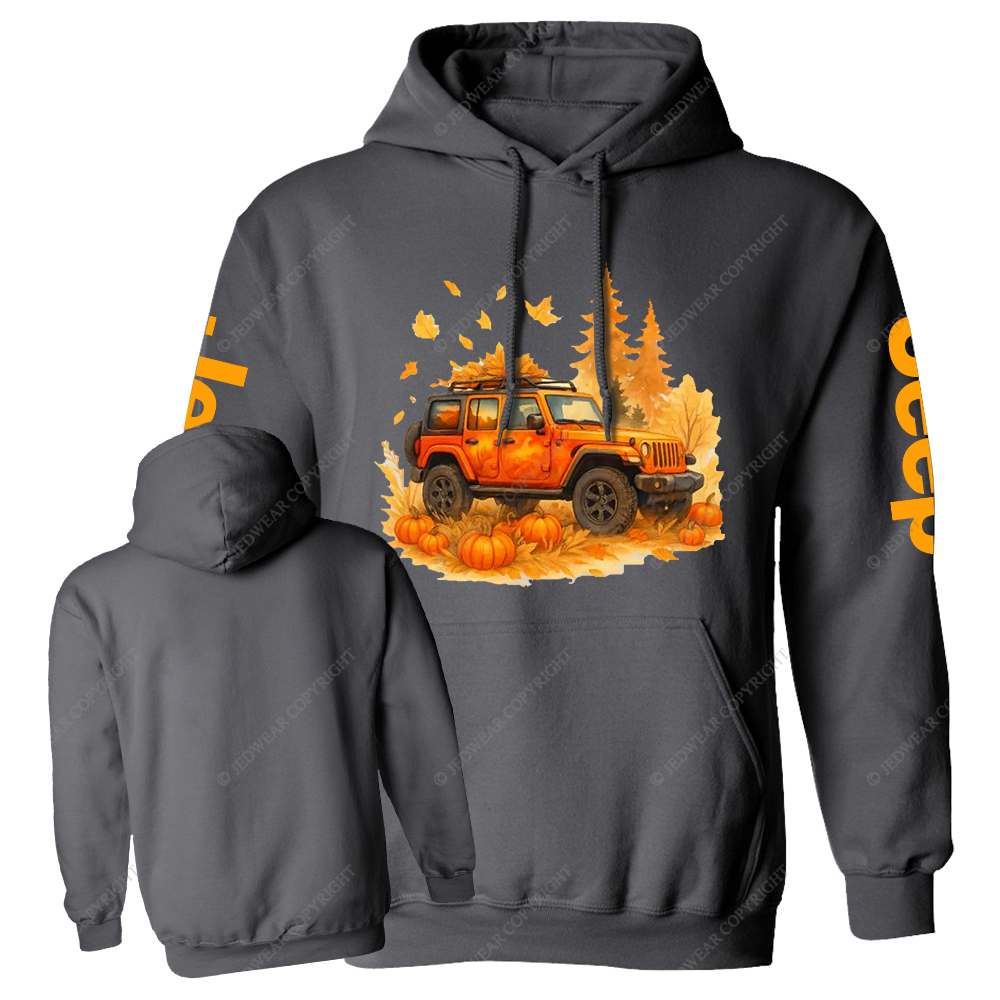Fall Rustic Autumn Pumpkin Jp Casual Hoodie