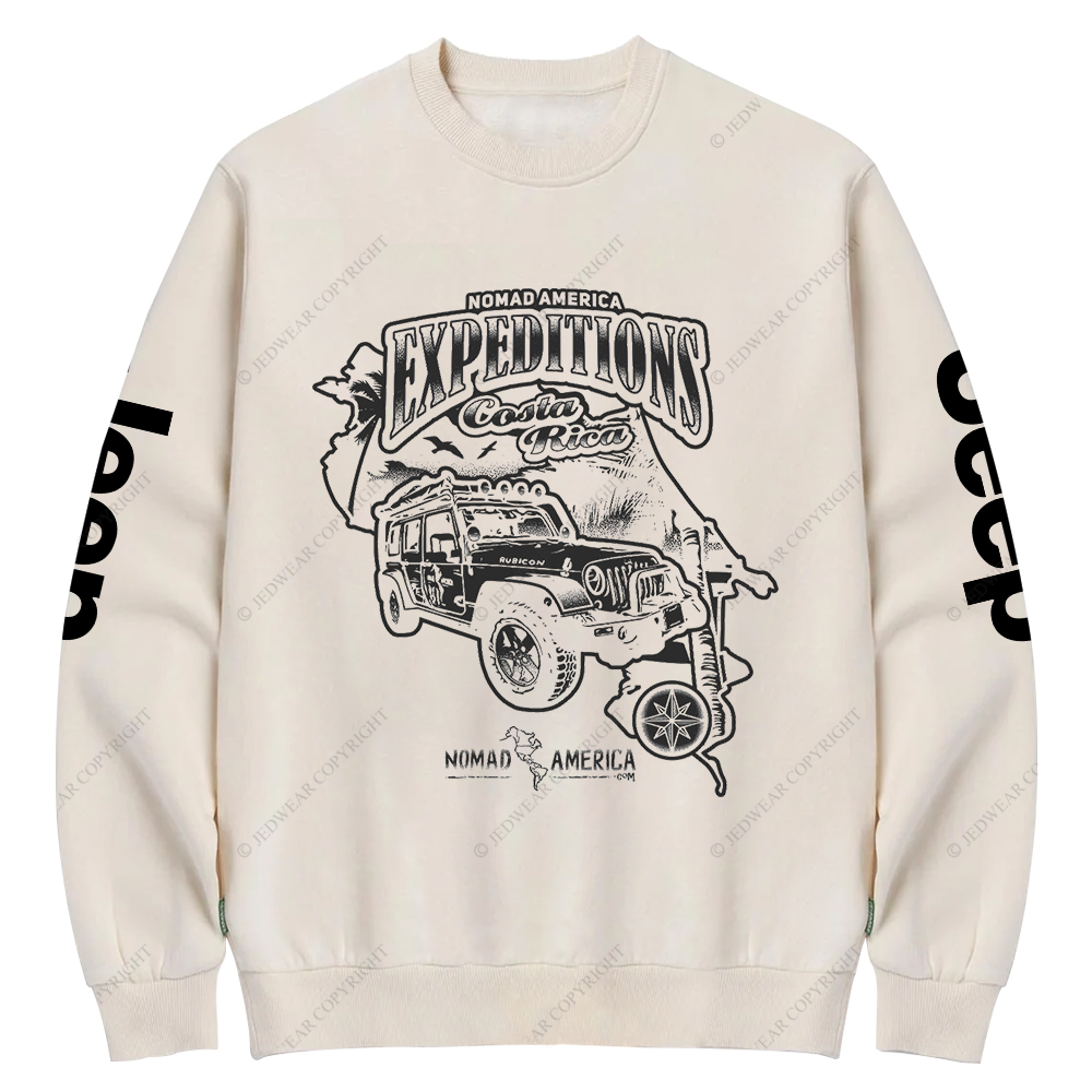 Nomad America Expeditions Costa Rica Jp Crew Neck Sweatshirt