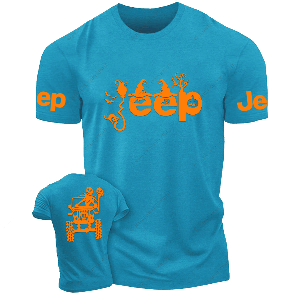 Pumpkin Halloween Skull Jp T-Shirt