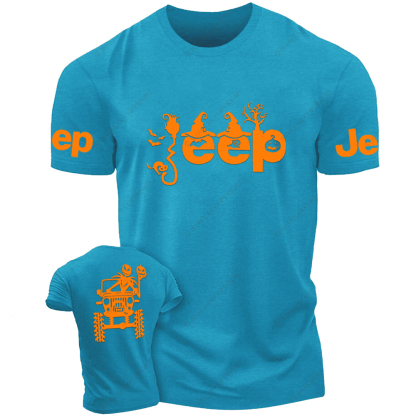 Pumpkin Halloween Skull Jp T-Shirt
