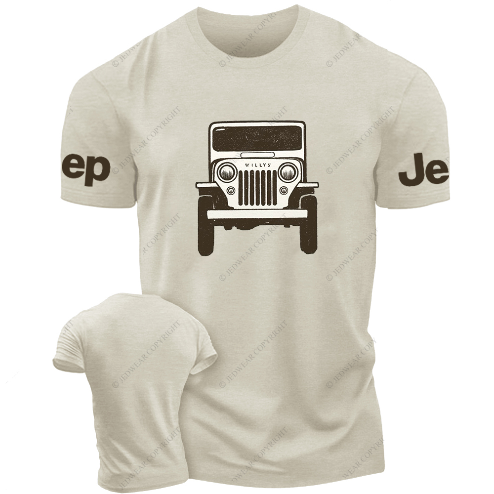 Willys Colored Pencil Drawing Jp T-Shirt