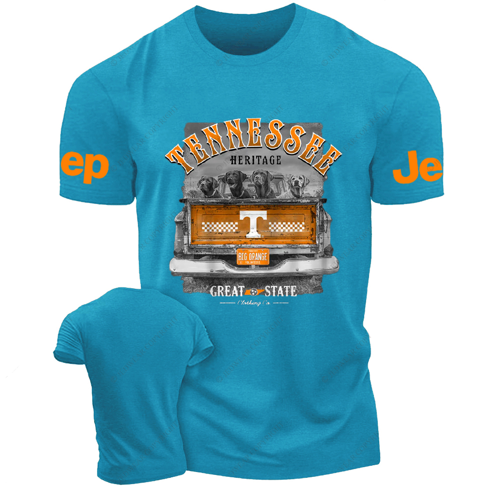 Tennessee Volunteers Labs in Truck Jp T-Shirt