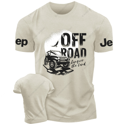 Vintage Off-Road Conquer The Land With C121 Road Truck Jp T-Shirt