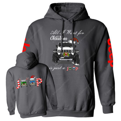 All I Want For Christmas Jp Casual Hoodie