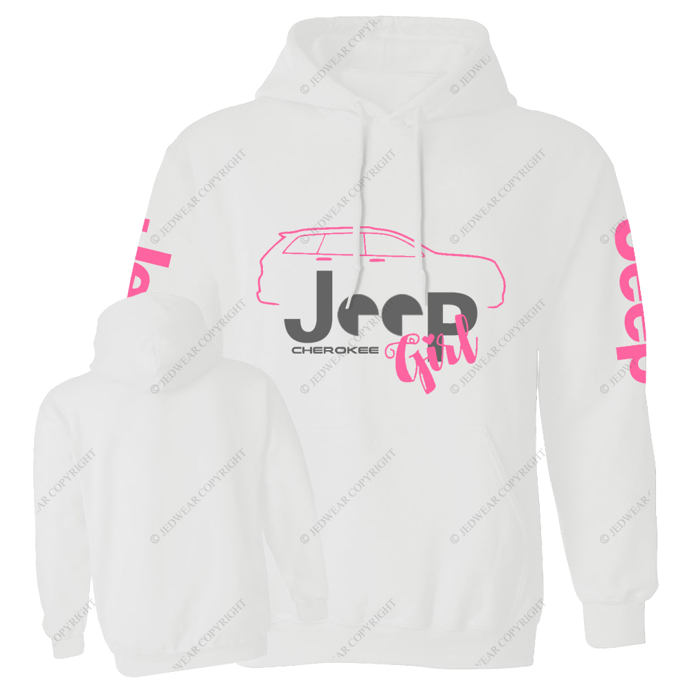 Pink Cherokee Girl Jp Casual Hoodie