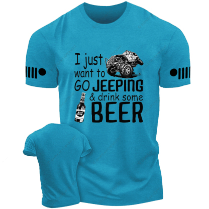 I Just Want To Go Drink Some Beer Jp T-Shirt
