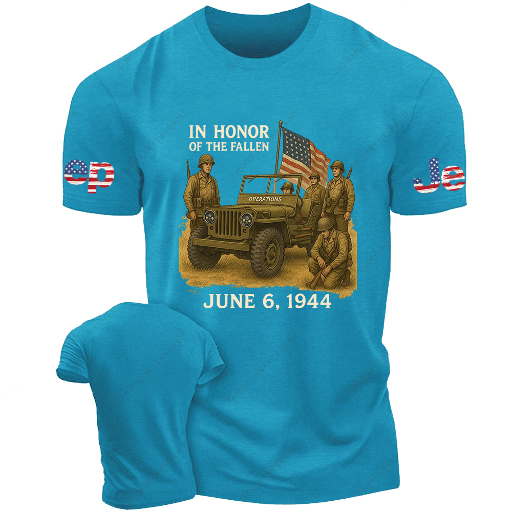 In Honor Of The Fallen June 6 1944 Jp T-Shirt