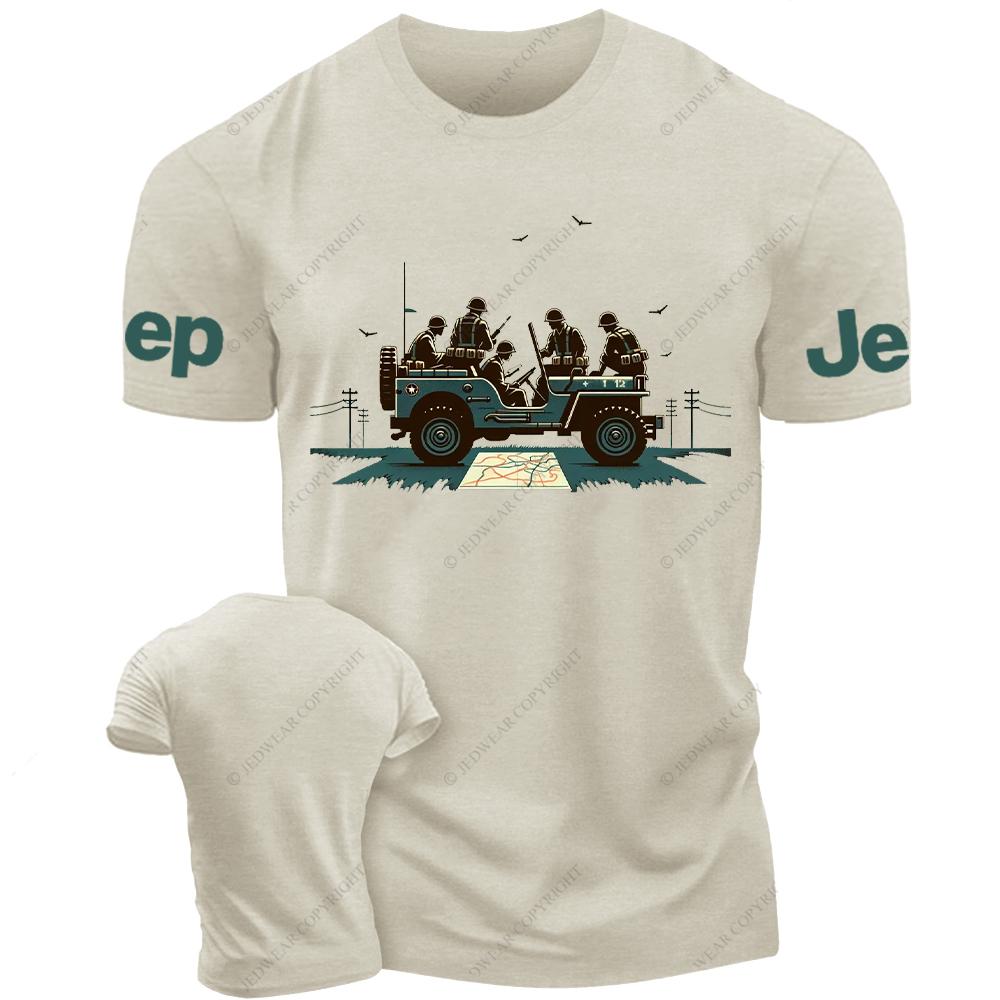 Retro Military Soldiers Jp T-Shirt