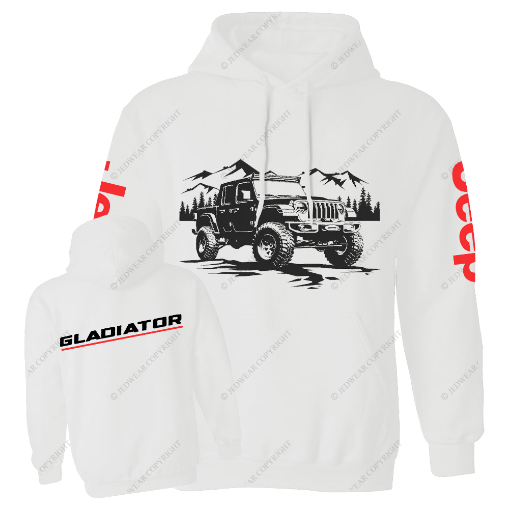 Wild Off-Roader Gladiator Rubicon Adventure Truck Jp Casual Hoodie
