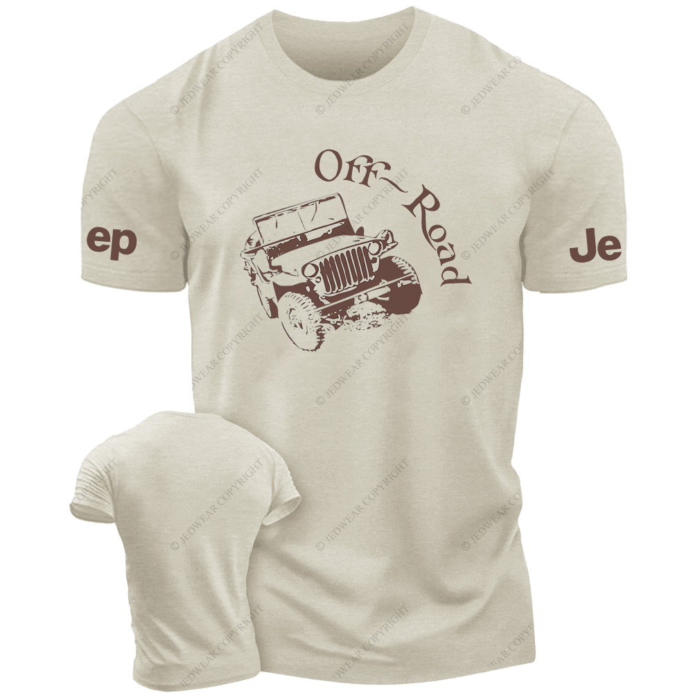 Off-Road Mountain Road Hand Painted  JP T-Shirt