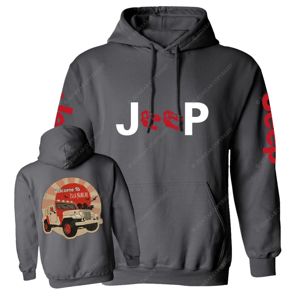 Welcome To Isla Nublar Dinosaur Jp Casual Hoodie