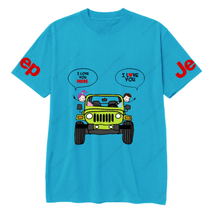 Cartoon Car Owner I Love You More Jp T-Shirt