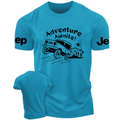 Adventure Awaits Outdoor Scenery Jp T-Shirt