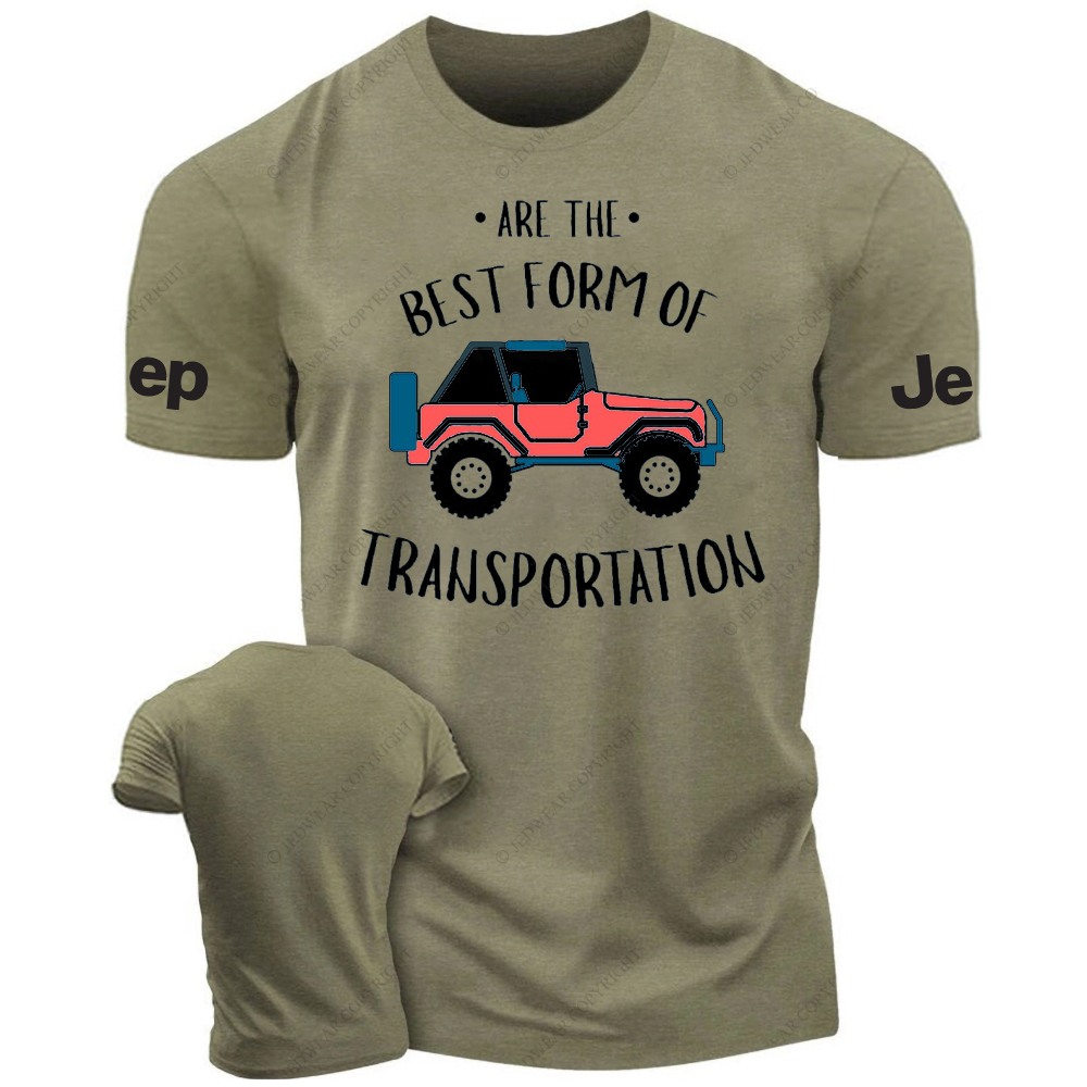 Old Jp Best Form Of Transportation JP T-Shirt