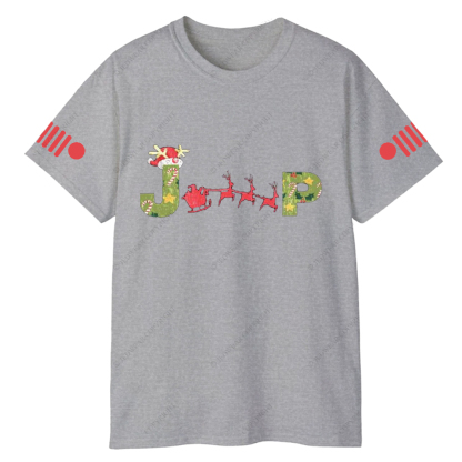Merry Christmas Elk Sleigh Jp T-Shirt