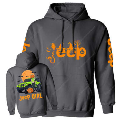Pumpkin Halloween Cat Girl Bat Jp Casual Hoodie