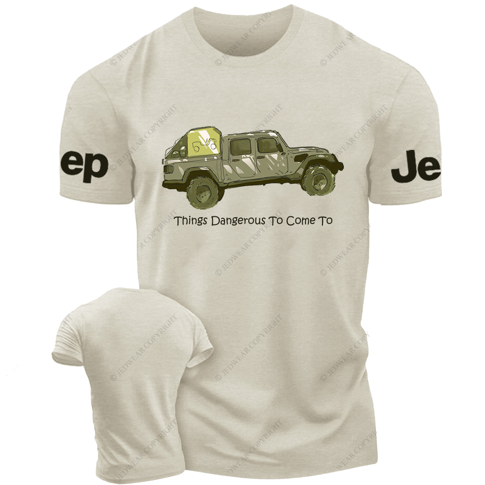 Things Dangerous To Come To Colorful Hand-Painted Jp T-Shirt