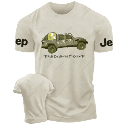 Things Dangerous To Come To Colorful Hand-Painted Jp T-Shirt