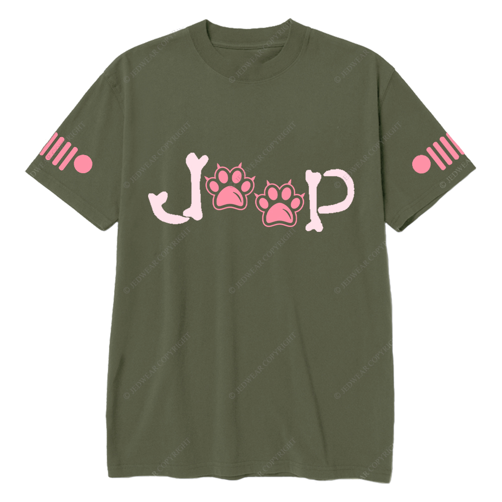 Pink Cat Paw Jp T-Shirt