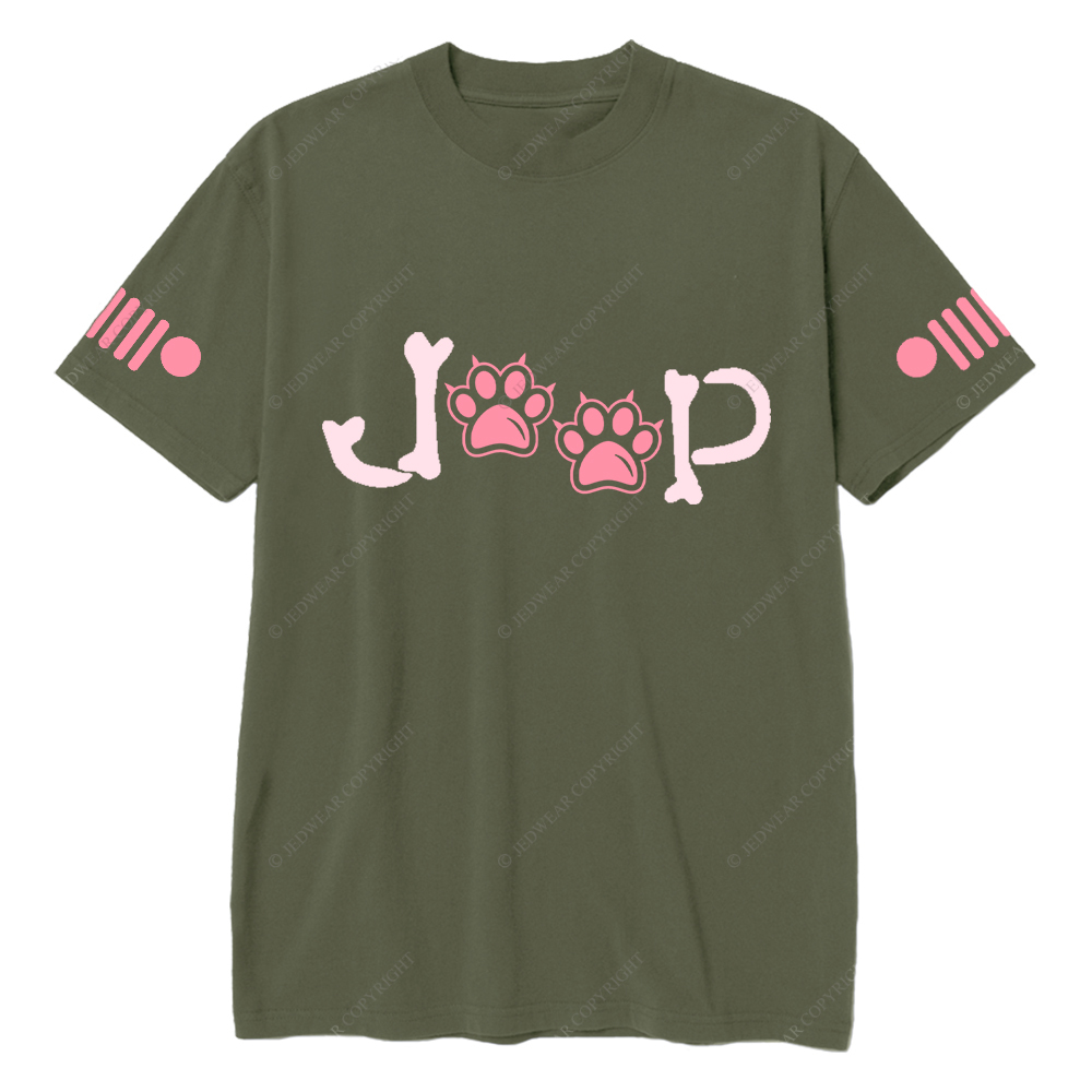 Pink Cat Paw Jp T-Shirt