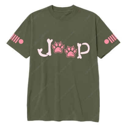 Pink Cat Paw Jp T-Shirt