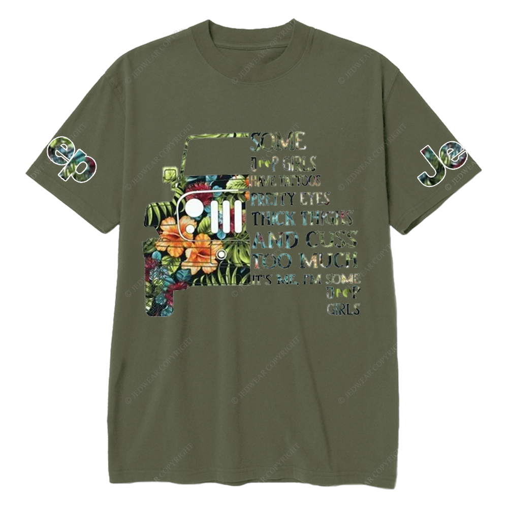 Some Girls Have Tattoos Pretty Eyes Jp T-Shirt