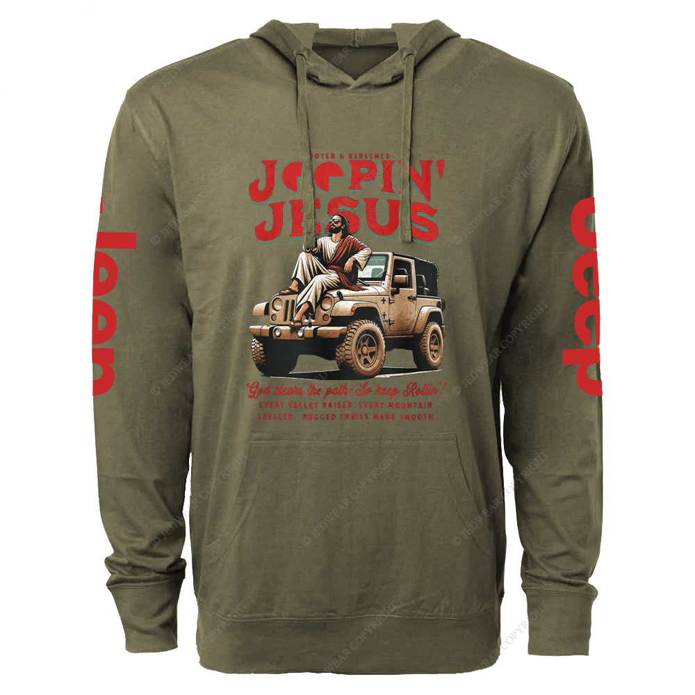 Religion With Jesus Inspirational Faith Christian Jp Lightweight Hoodie
