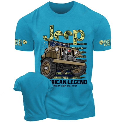 willys Four Wheel Drive CJ7 Wrangler Rubicon Army  Jp T-Shirt