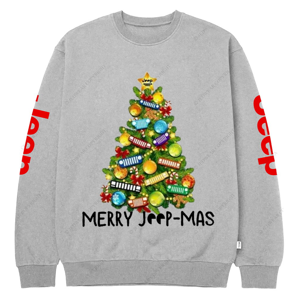 Merry Christmas Tree Christmas Gifts For Lover Jp Crew Neck Sweatshirt