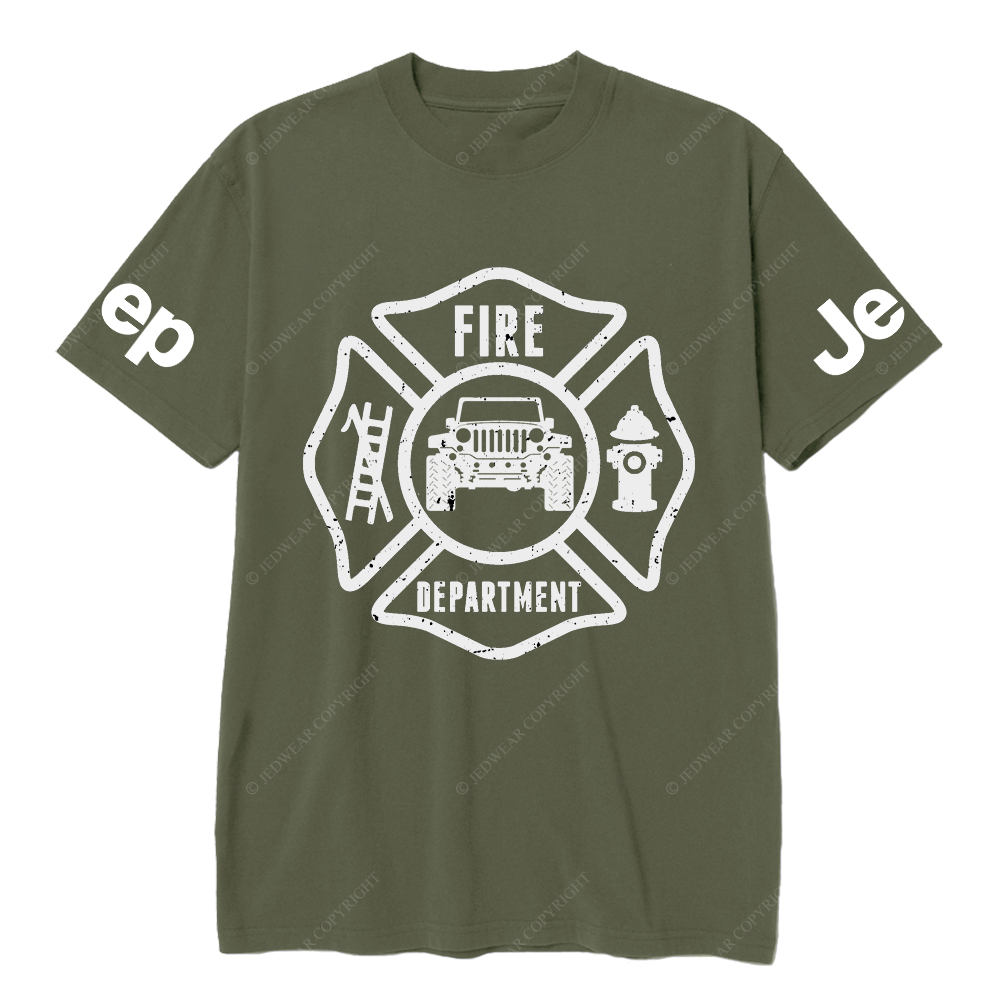 Fire Department  Fire Ladder Fire Hydrant  Jp T-Shirt