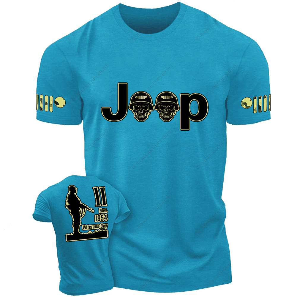 Retro Military Soldiers 1954 November 11 Veterans Day Jp T-Shirt