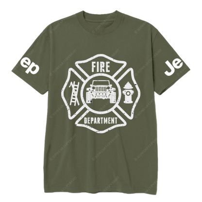 Fire Department  Fire Ladder Fire Hydrant  Jp T-Shirt