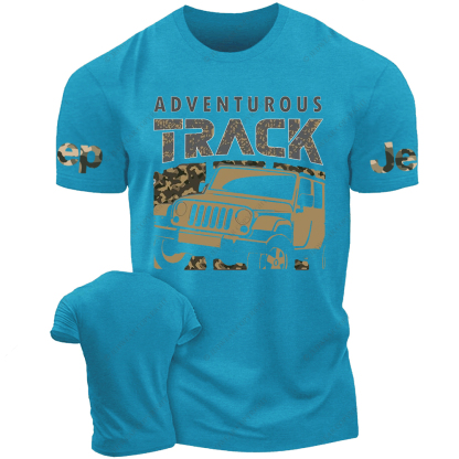 Adventurous Track Camouflage Color Jp T-Shirt