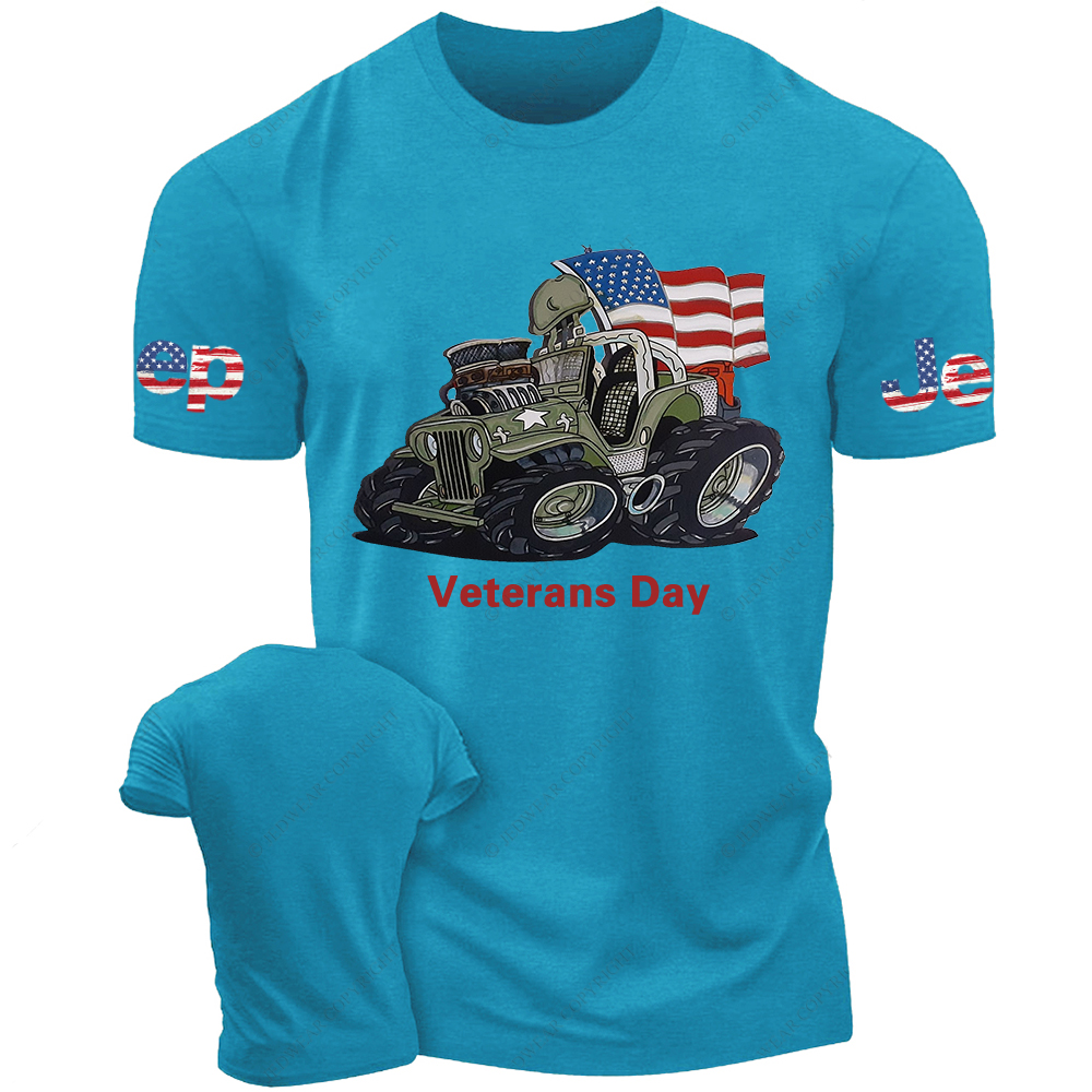 Veterans Day American Flag Patriot Jp T-Shirt