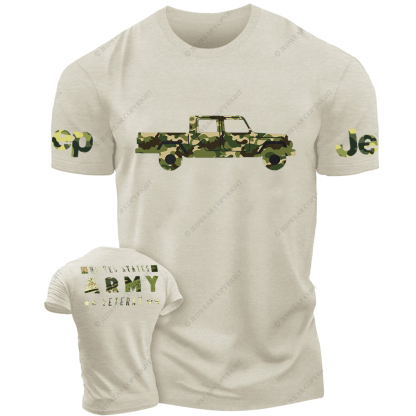  Green Camo Gladiator Truck Camouflage Camo Truck Lovers Jp T-Shirt