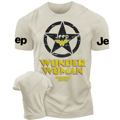 Wonder Woman Military Star Jp T-Shirt