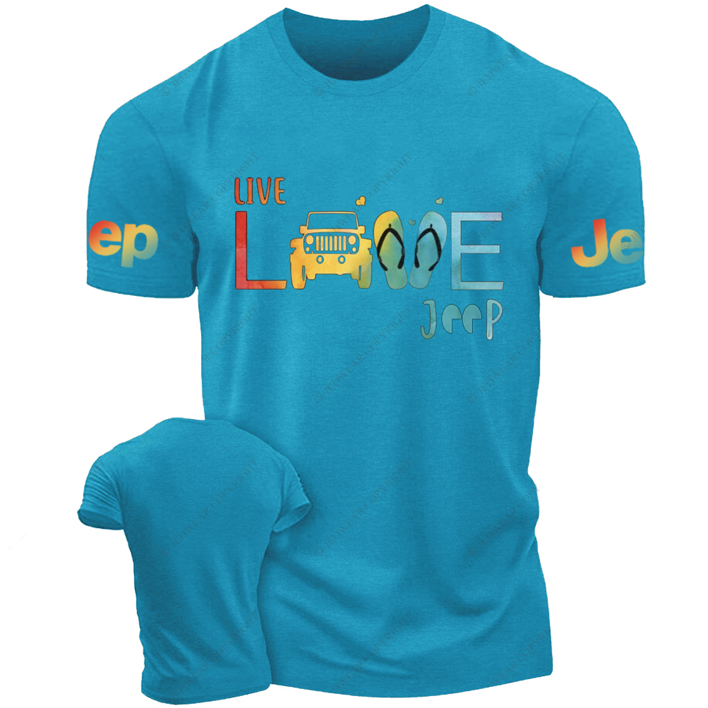 Live Colorful Slippers Jp T-Shirt