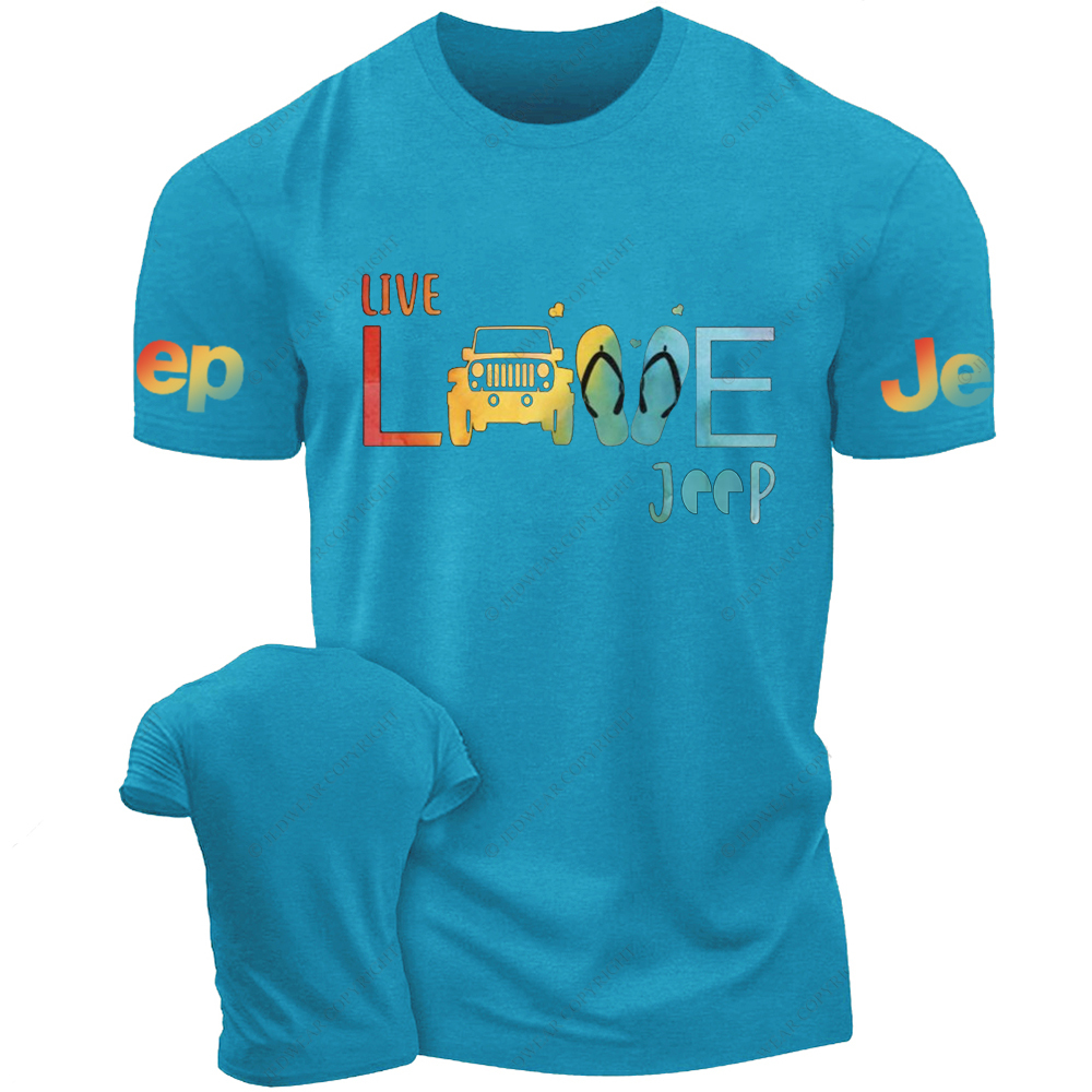 Live Colorful Slippers Jp T-Shirt