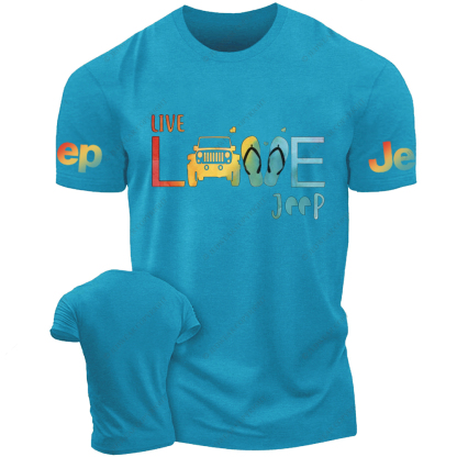 Live Colorful Slippers Jp T-Shirt